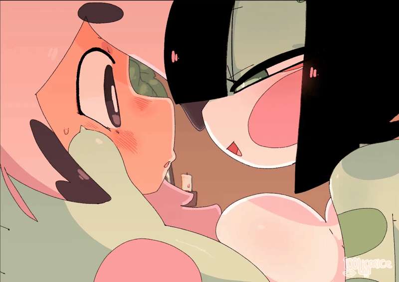 Mouth POV of a tongue ... kiss? ANIMATION test