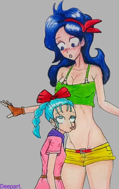 Bulma has fun with Lunch part 1