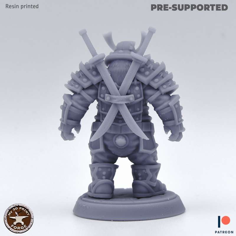 March Pandas printed models showcase